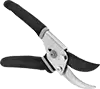 An image of pruning shears, representing professional tree and shrub care services.